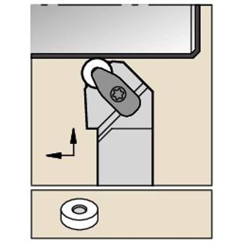 DRGNR164DKC3 D Clamping Holder W1.00 L6.00