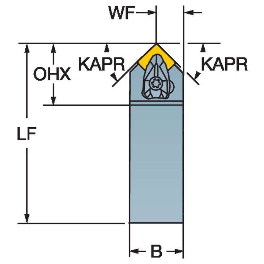 DSDNN 4040S 25 Toolholder
