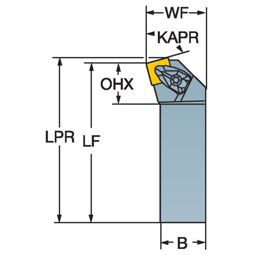 DSKNR 2525M-12 Toolholder