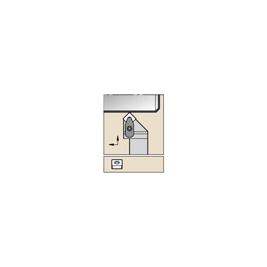 DSSNL164DKC3 D Clamping Holder W1.00 L6.00