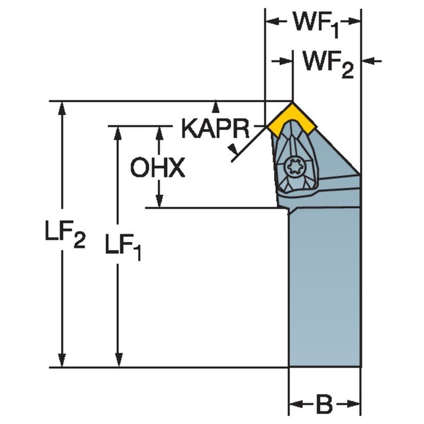 DSSNL 3232P 12 Toolholder