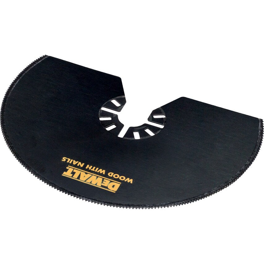 DT20708-QZ Multi Tool Blade Semi-circle 100MM