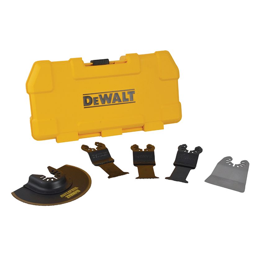 DT20715 Multi-Tool Accessory Blade Set, 5 Piece DEWDT20715