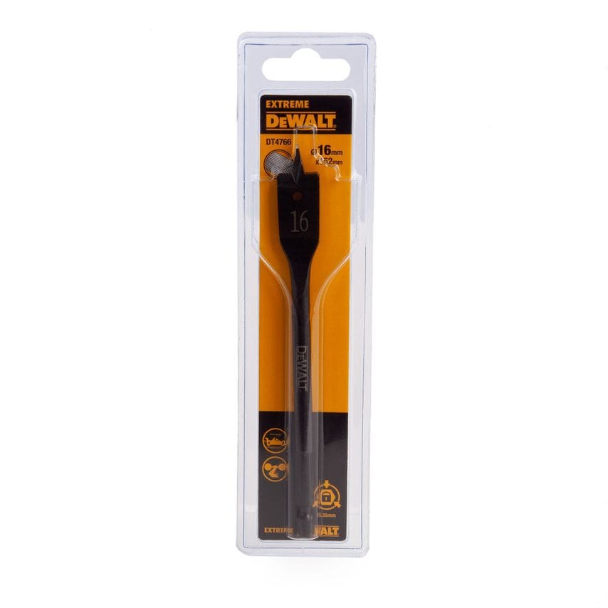 DT4766 Extreme Impact Flat Drill Bit 16 X 152mm