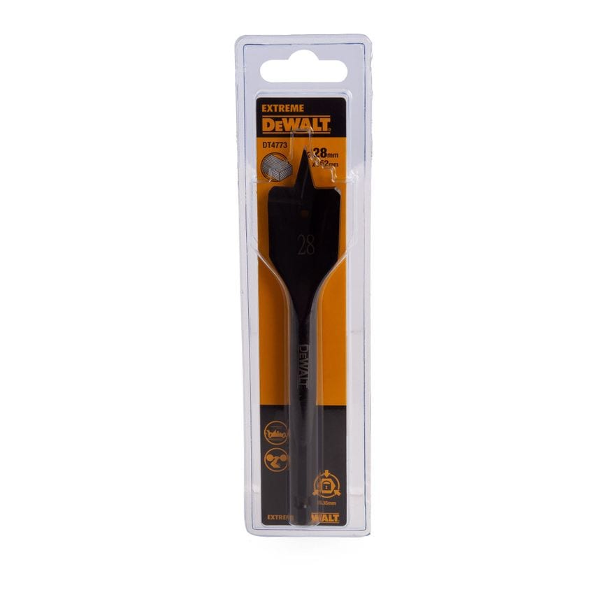 DT4773 Extreme Impact Flat Drill Bit 28 x 152mm