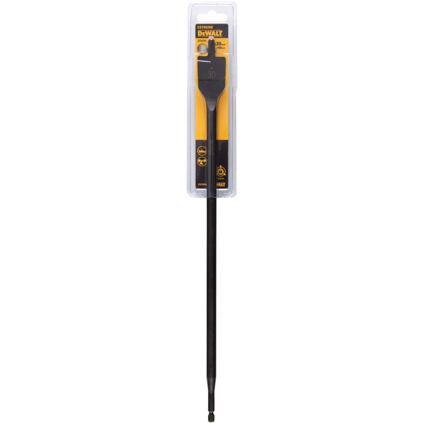 DT4791-QZ 30mm Extreme Flatwood Drill Bits - 406mm Long
