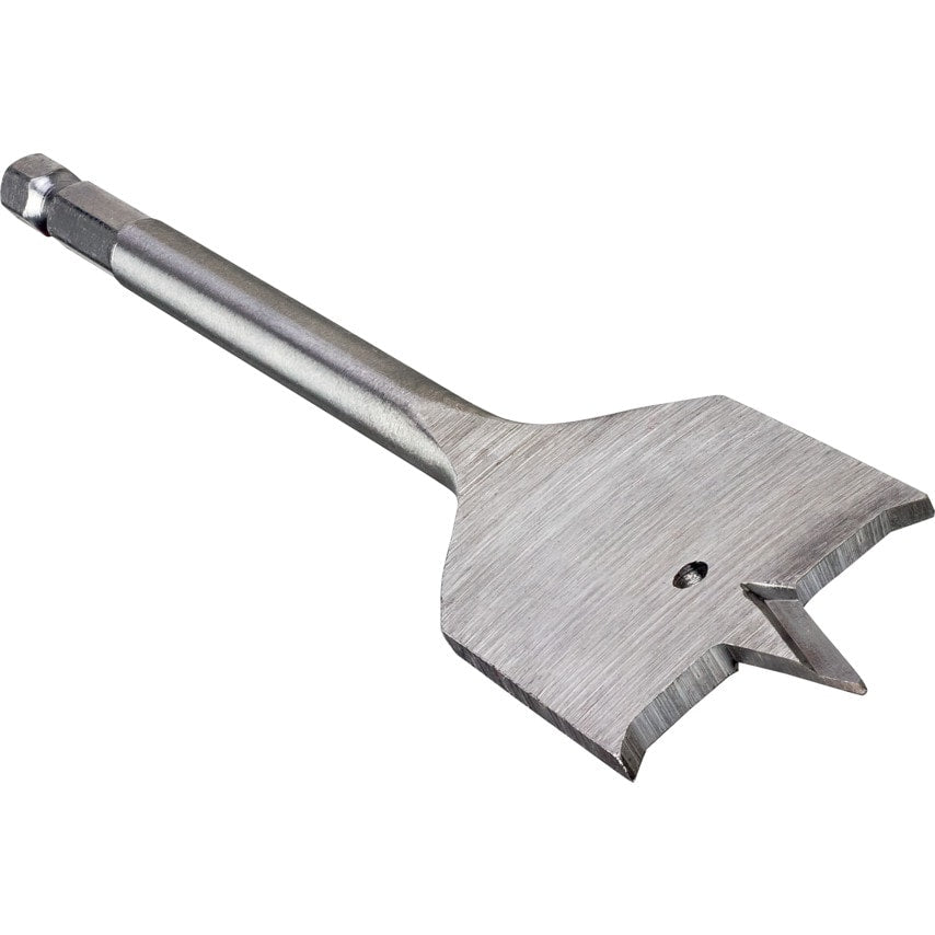 DT4832-QZ Flatwood Drill Bit, Chrome Vanadium with Hex Shank 32 x 160mm