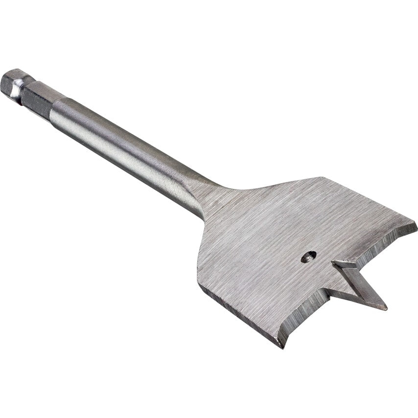 DT4838-QZ Flatwood Drill Bit, Chrome Vanadium with Hex Shank 38 x 160mm