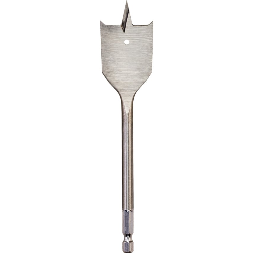 DT4838-QZ Flatwood Drill Bit, Chrome Vanadium with Hex Shank 38 x 160mm