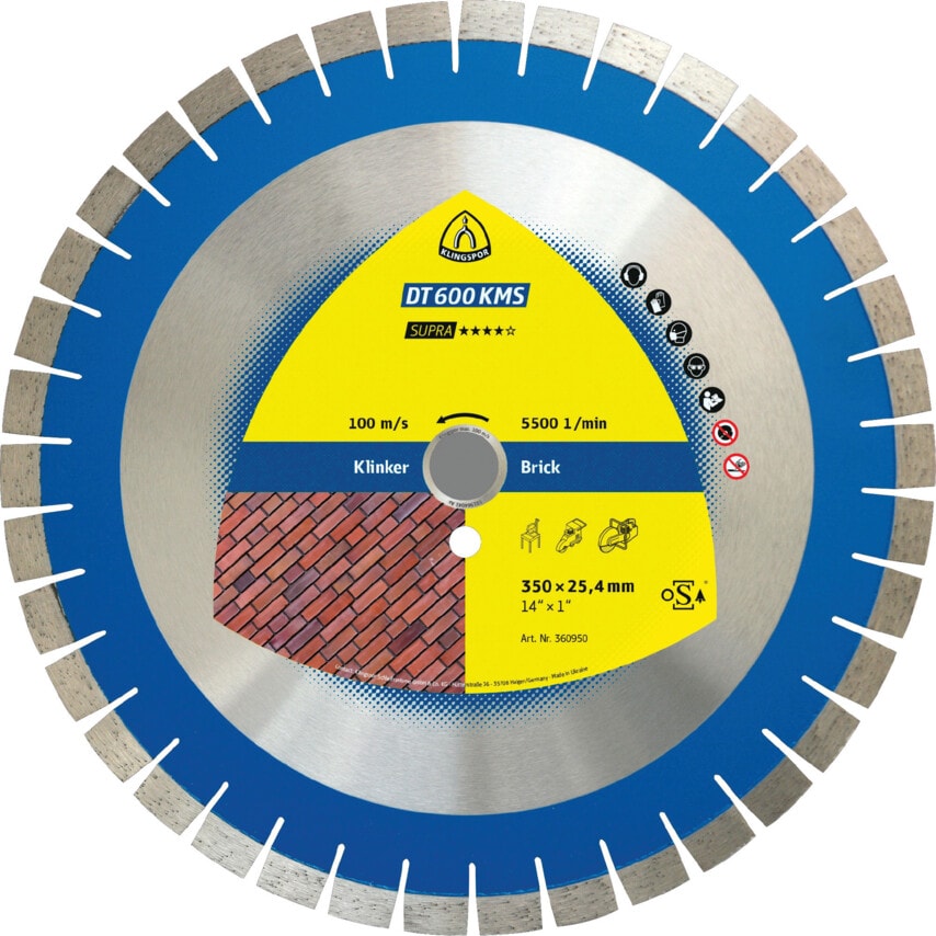 DT600KMS Diamond Blade 500X3.6X60mm