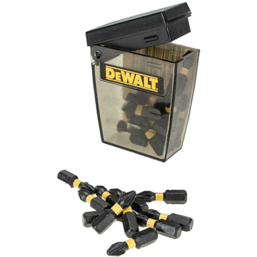 DT70556T-QZ PZ2 25mm Extreme Impact Torsion Bit Set Tic Tac - 25 Pce
