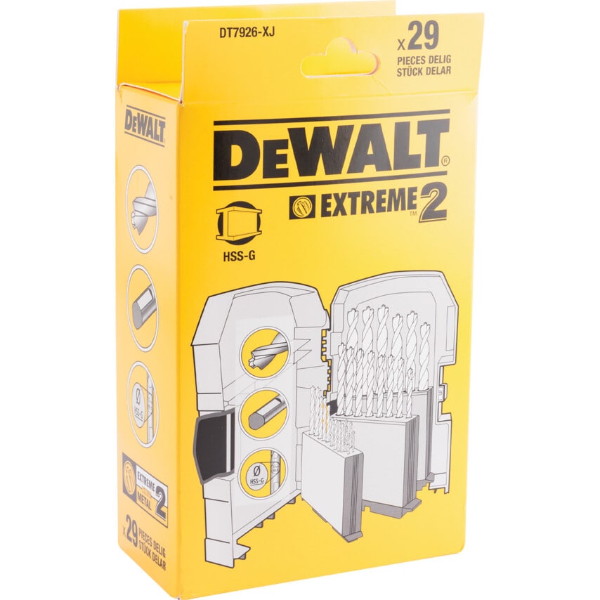 DT7926-XJ Tough Case Extreme 2 Drill Bit Set 29 Piece