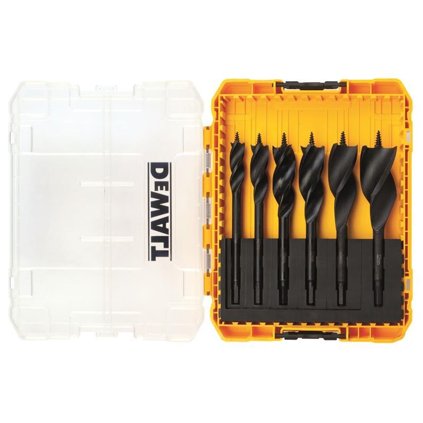 DT90238 Extreme Tri-Flute Spade Bit Set, 6 Piece DEWDT90238QZ