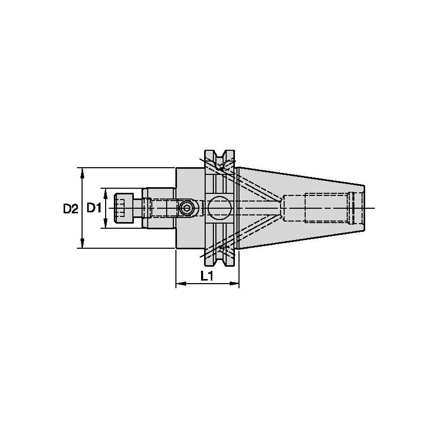 DV40BSM27035M Shell Mill Adaptor Sm DV40 27/B