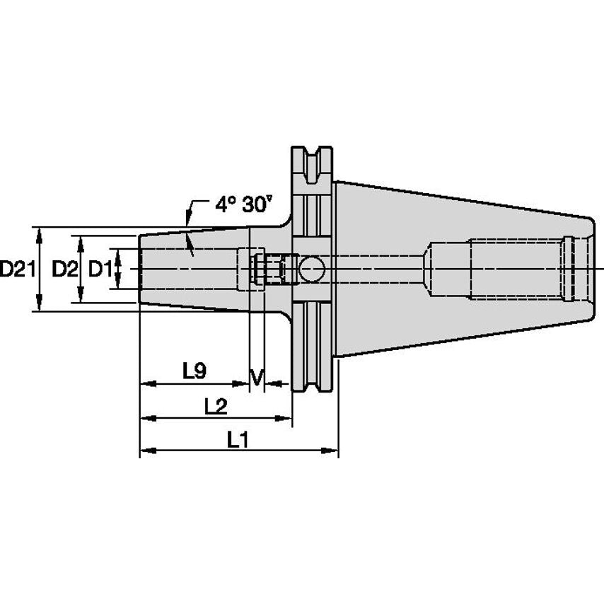 DV40TTGL06080m DV40 TT GL D=6mm L=80mm