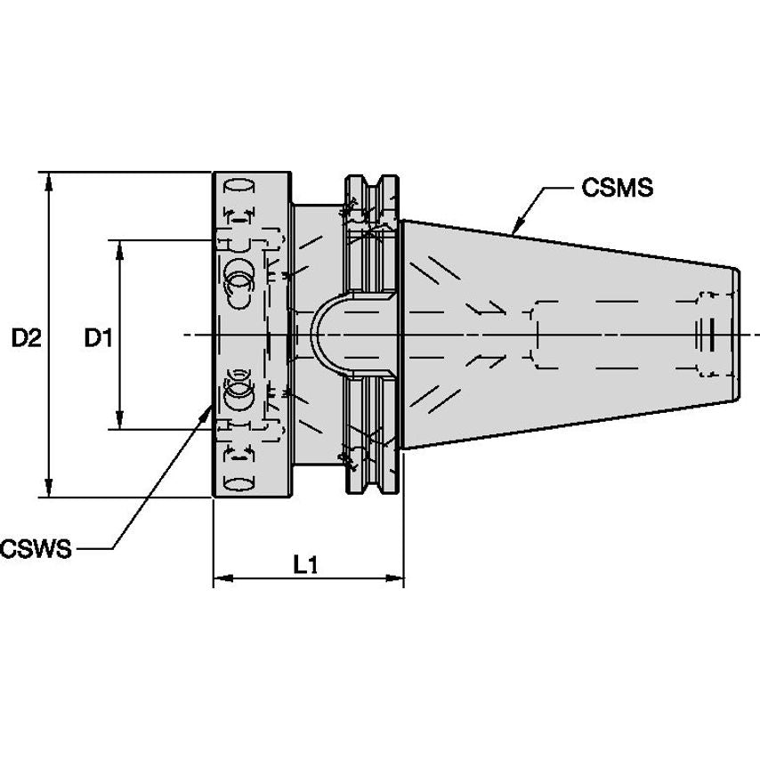 DV50BSIF100060M SIF 100 Steerable Reamer Inter