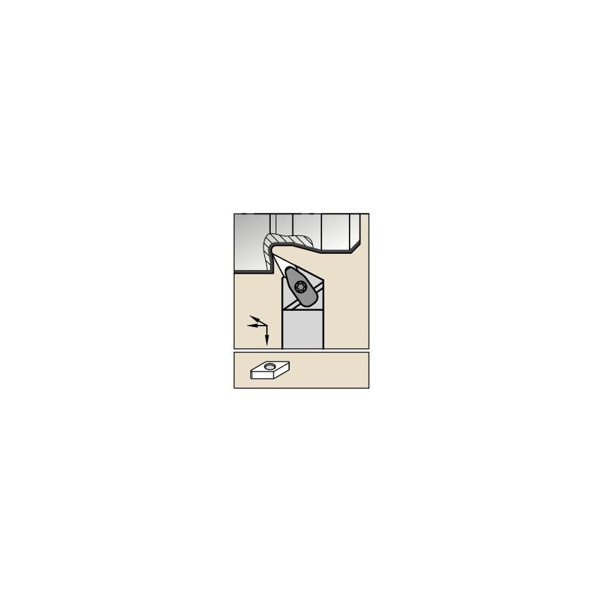 DVONL163DKC3 D Clamping Holder W1.00 L6.00