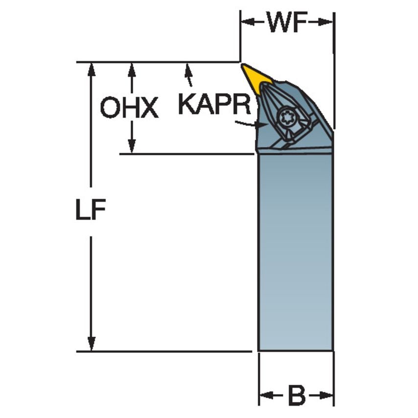 DVPNR 3225P 16 Toolholder