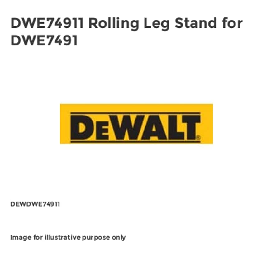 DWE74911 Rolling Leg Stand for DWE7491 DEWDWE74911