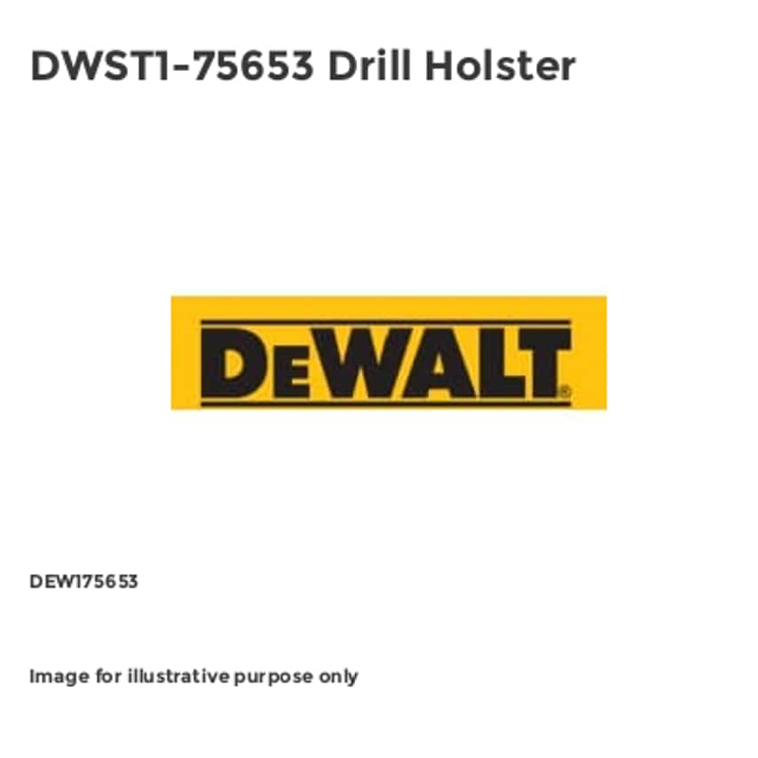 DWST1-75653 Drill Holster