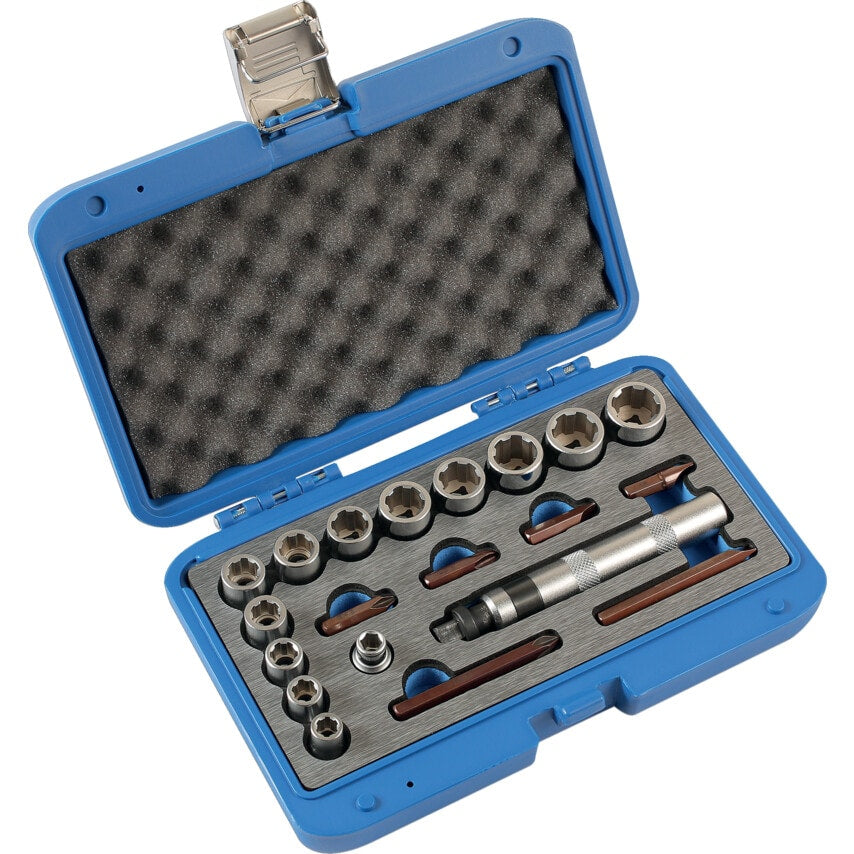 Damaged Nut and Screw Remover Set 3/8"D 20PC