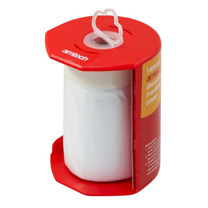 Decorator's Masking Cover with Cutter