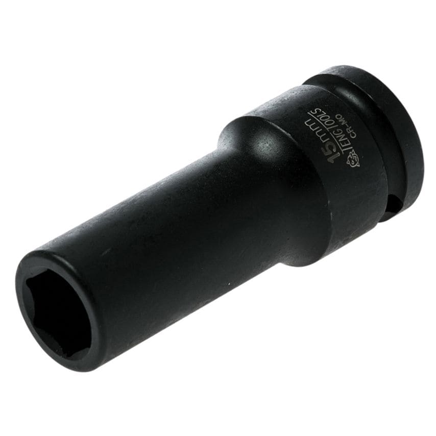 Deep Impact Socket Hexagon 6-Point 1/2in Drive 15mm TEN920615N