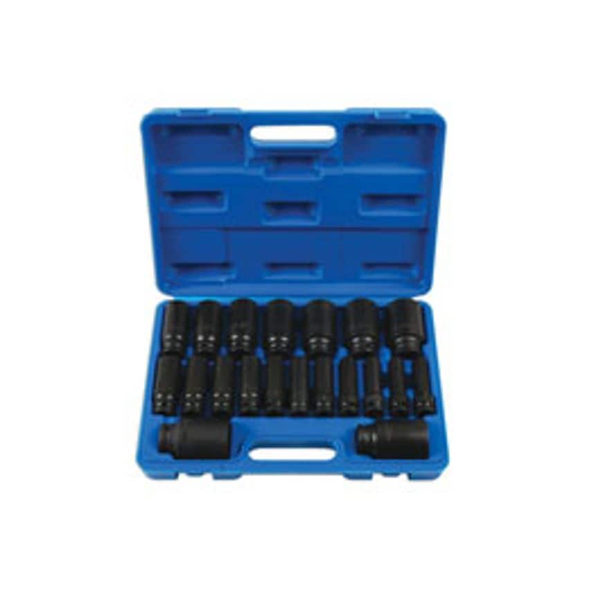 Deep Impact Socket Set 1/2"D 20 Piece