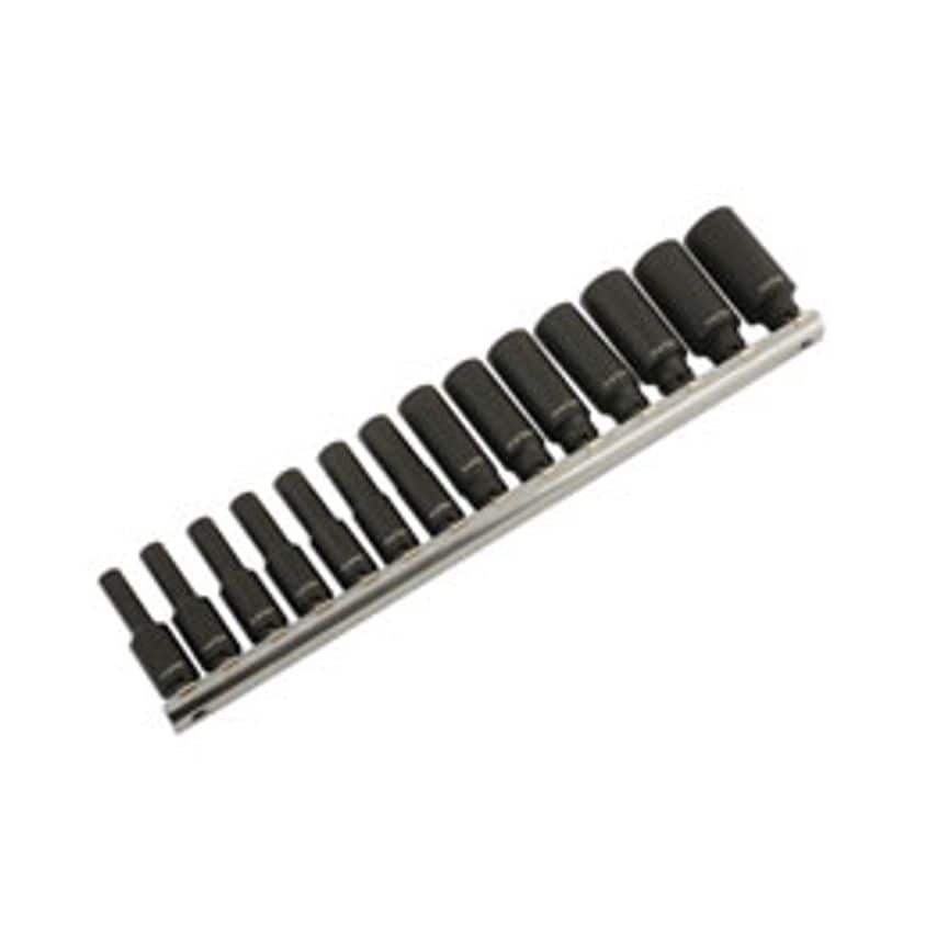 Deep Impact Socket Set 1/4"D 14 Piece
