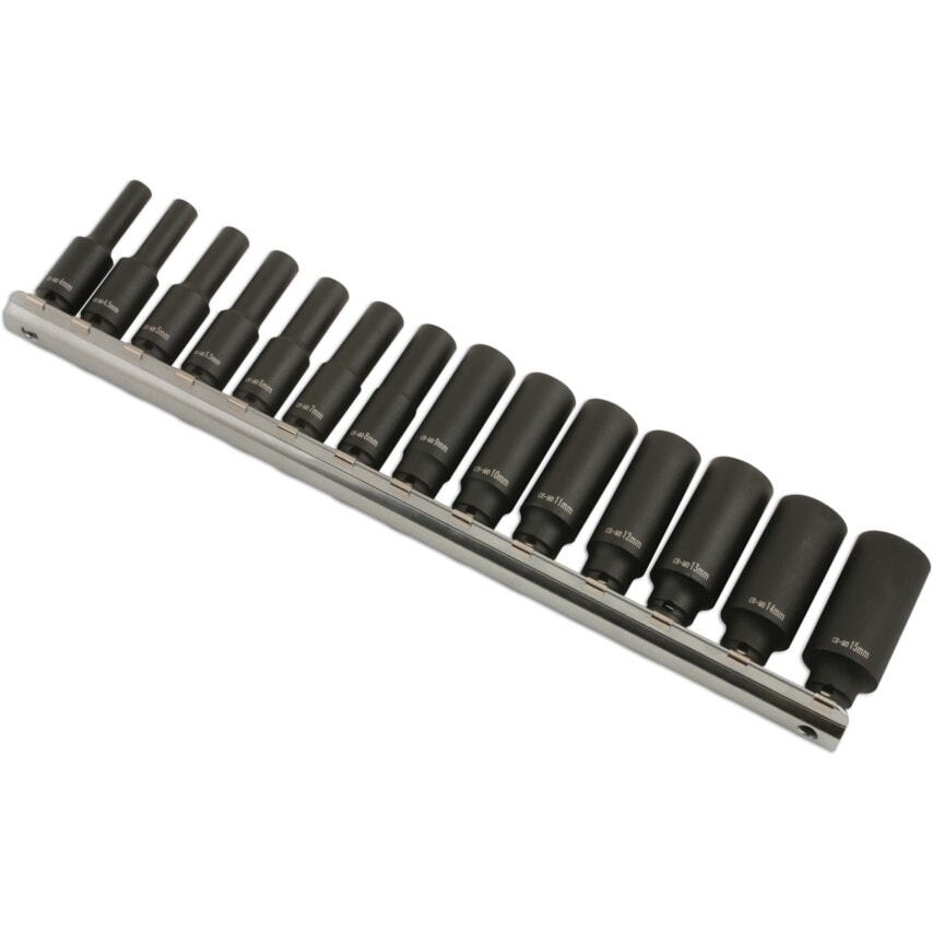 Deep Impact Socket Set 1/4inch Drive 14-Piece