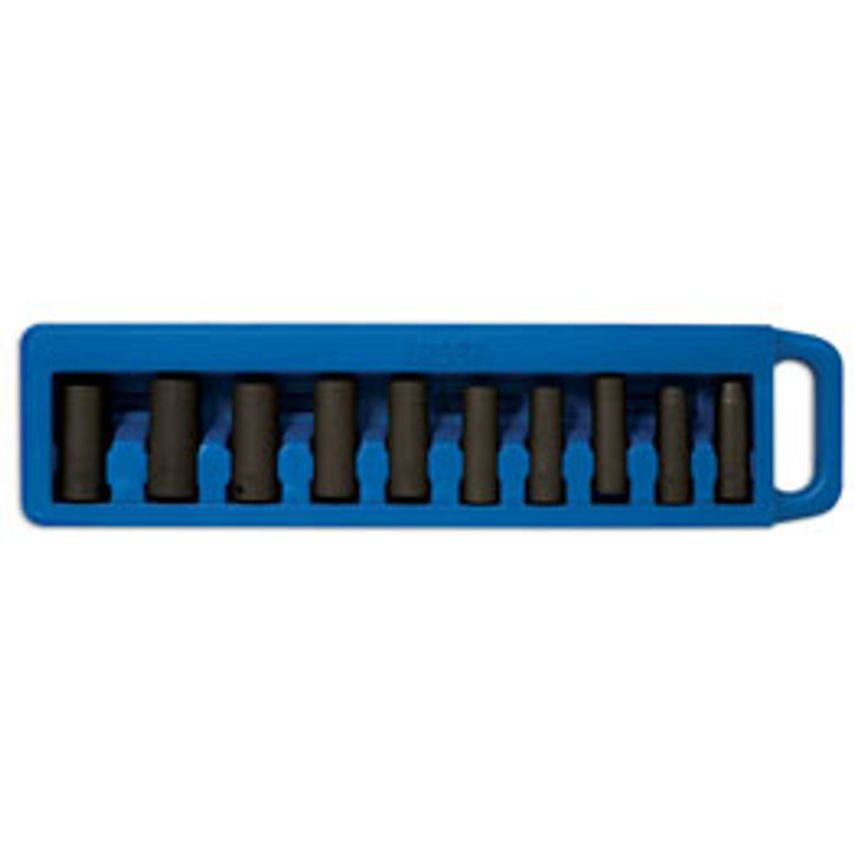 Deep Impact Socket Set 3/8"D 10 Piece
