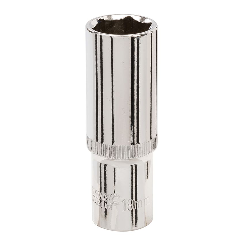 Deep Socket 1/2" Drive 6pt Metric 19mm