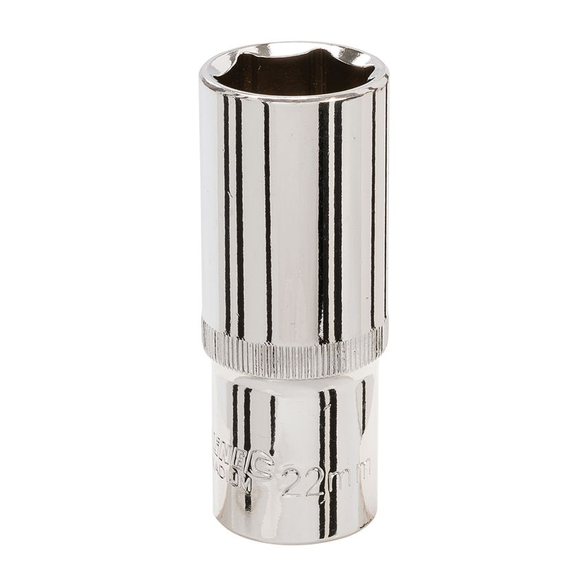 Deep Socket 1/2" Drive 6pt Metric 22mm