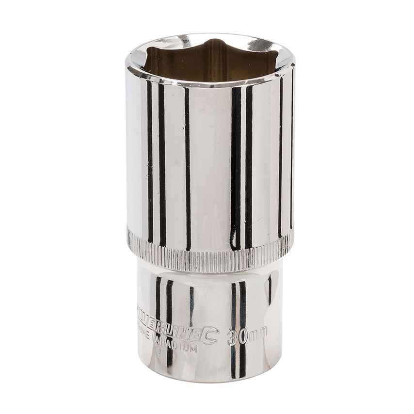 Deep Socket 1/2" Drive 6pt Metric 30mm