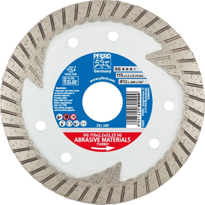 Dia Cut-off Whl DG 115X2,2X22,23 SG