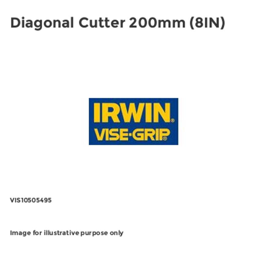 Diagonal Cutter 200mm (8IN) VIS10505495