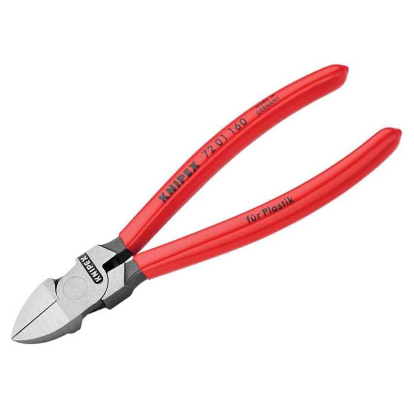 Diagonal Cutters for Plastics PVC Grip 160mm KPX7201160