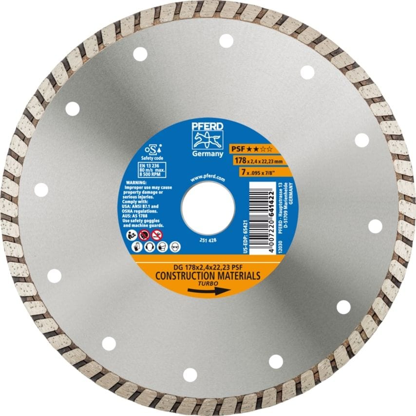 Diamond Blade DG 178X2,4X22,23 PSF