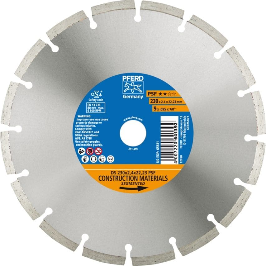 Diamond Blade DS 230X2,4X22,23 PSF