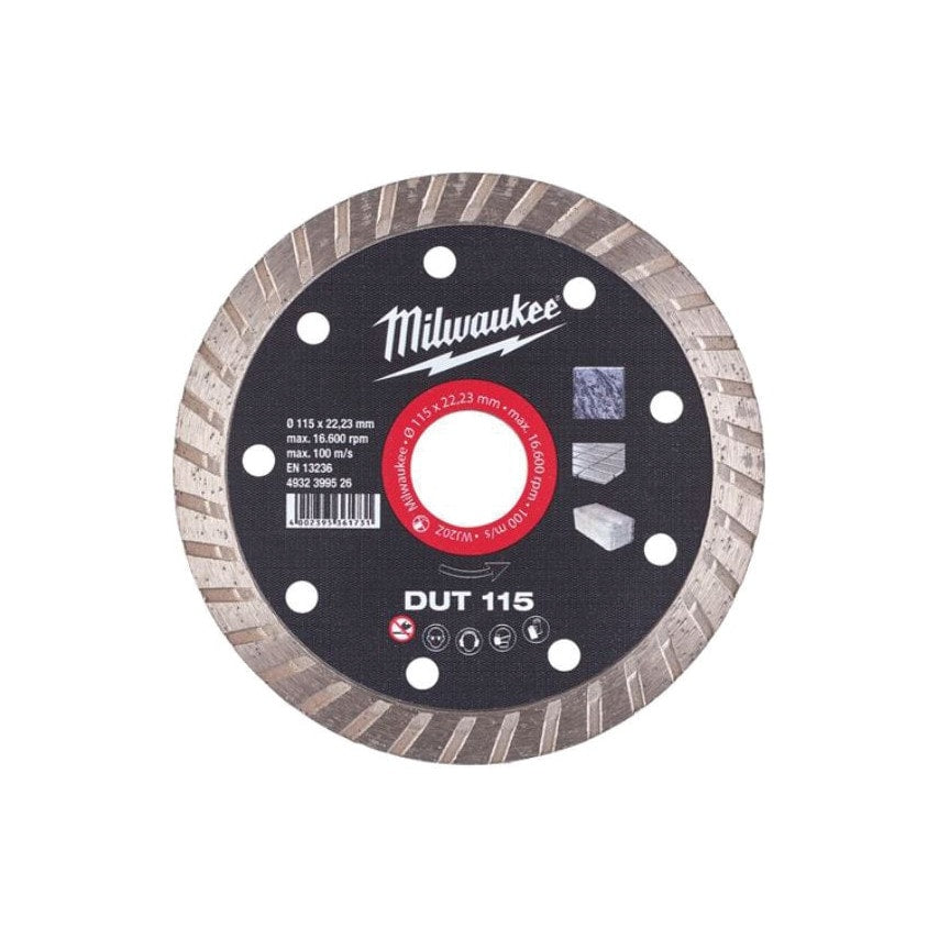 Diamond Blade Professional DUT115mm