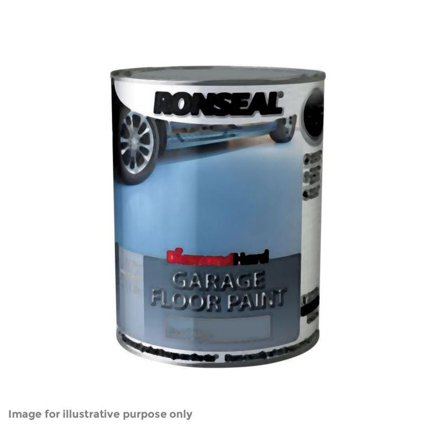 Diamond Hard Garage Floor Paint Steel Blue 5 litre