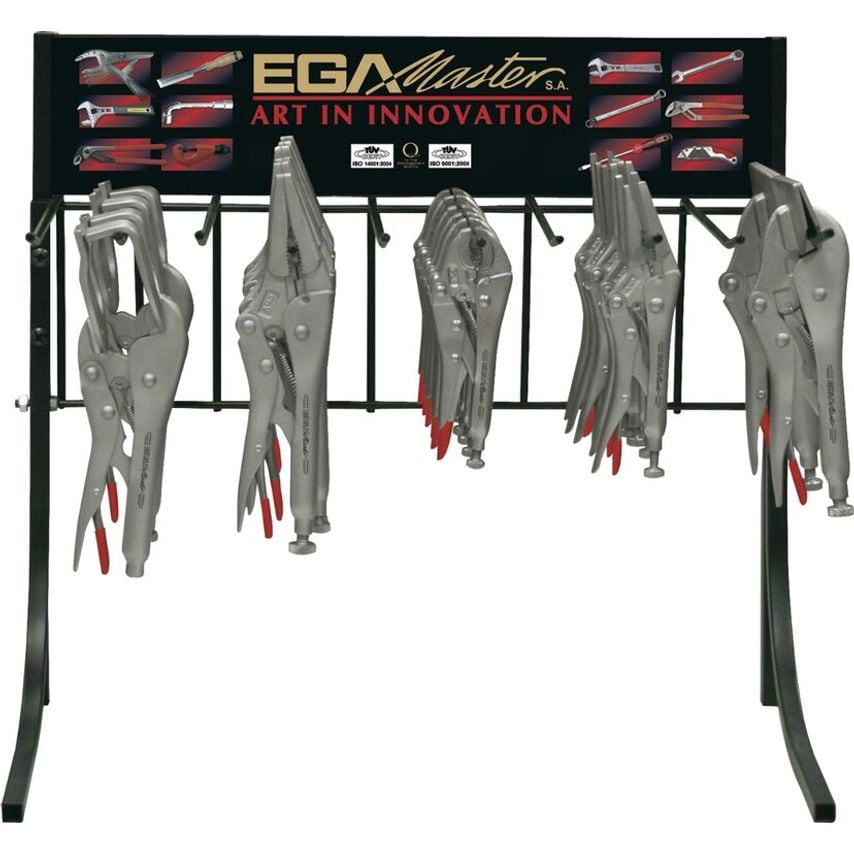 Display of 22 Grip Pliers 55574