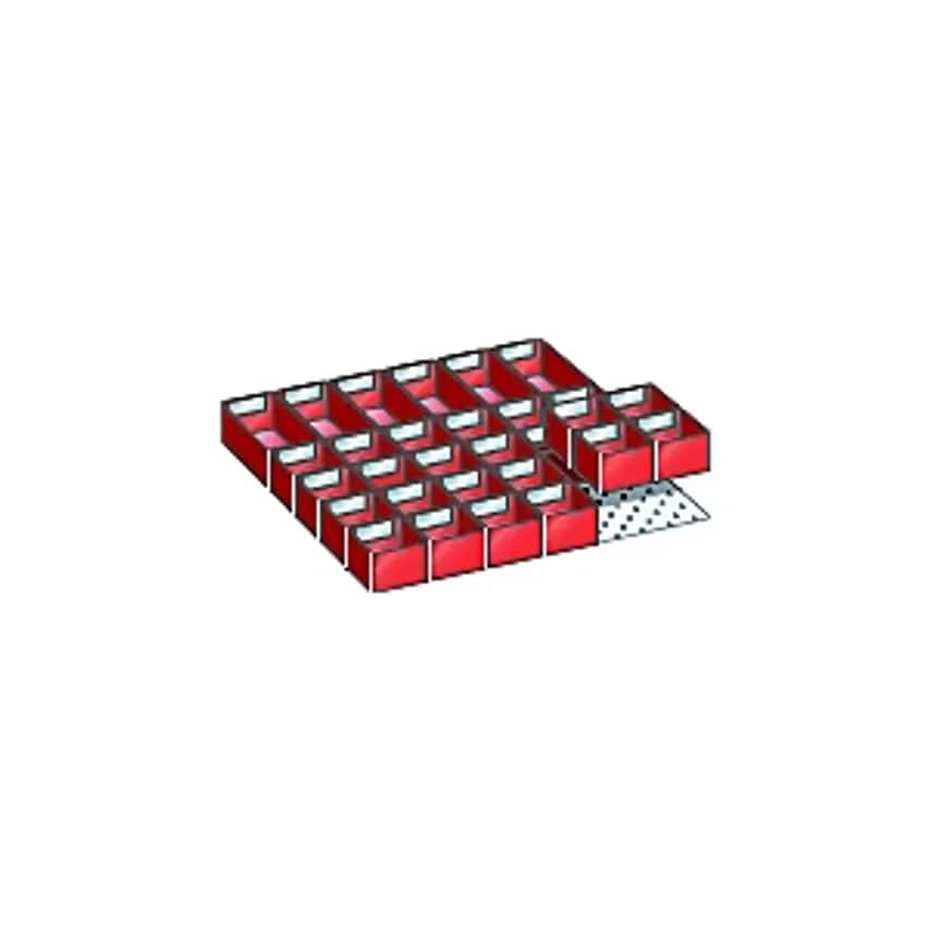 Divider Set For Drawer Dimensions 459 X 459mm - For Small Parts - Front Height 50mm