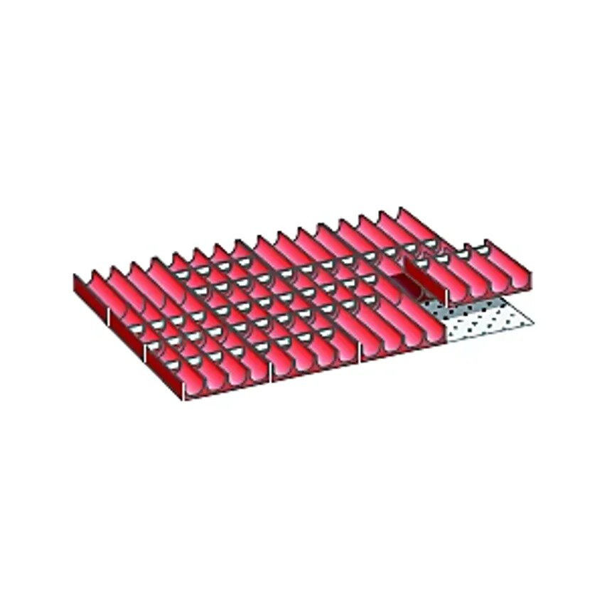 Divider Set For Drawer Dimensions 459 X 612mm, Trays, 12 Tray Components, 50 Tray Walls
