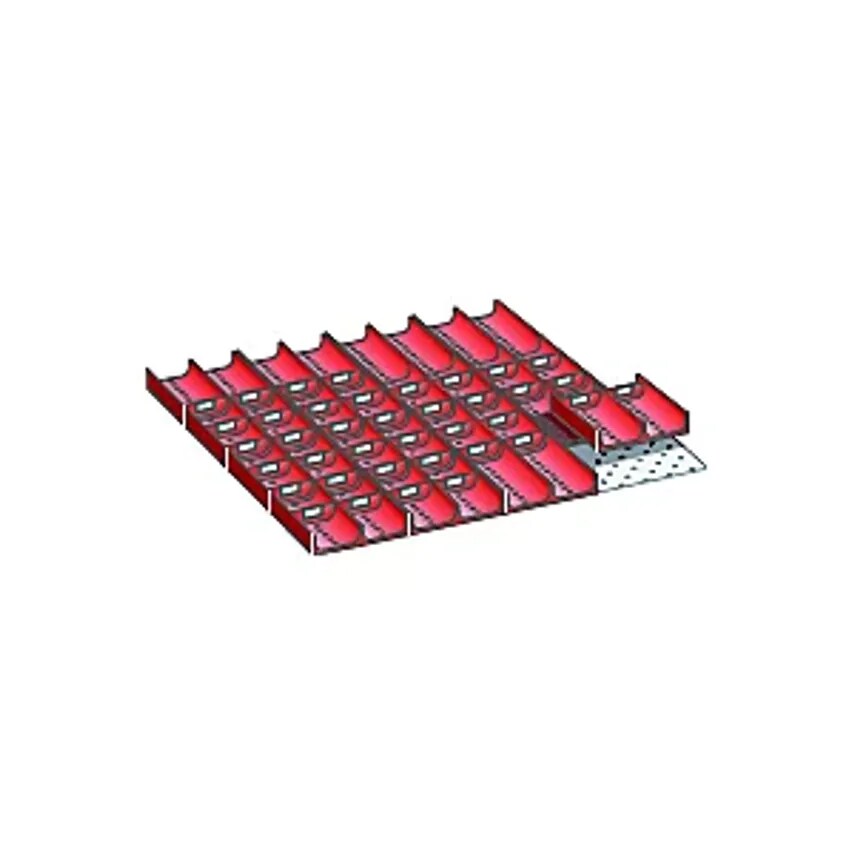 Divider Set For Drawer Dimensions 612 X 612mm, 16 Tray Parts, 40 Tray Walls, 2 Parts 70mm