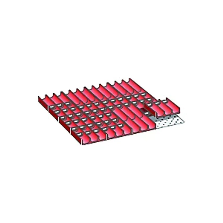 Divider Set For Drawer Dimensions 612 X 612mm, 16 Tray Parts, 60 Tray Walls, 3 Parts 45mm