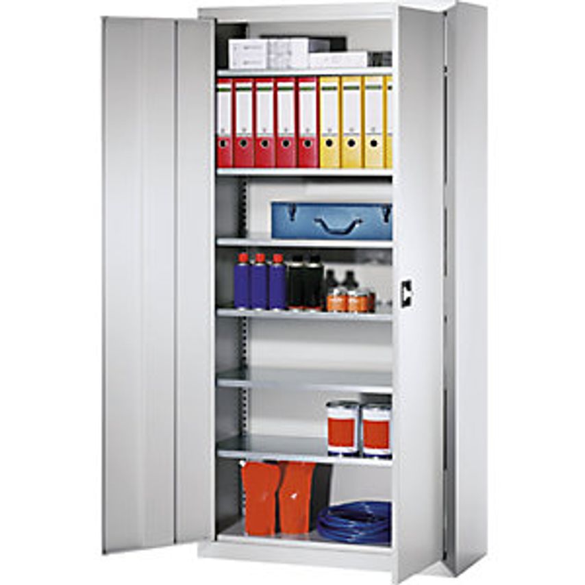 Double Door Cupboard Sheet Steel - HxWxD 1950 X 950 X 400mm