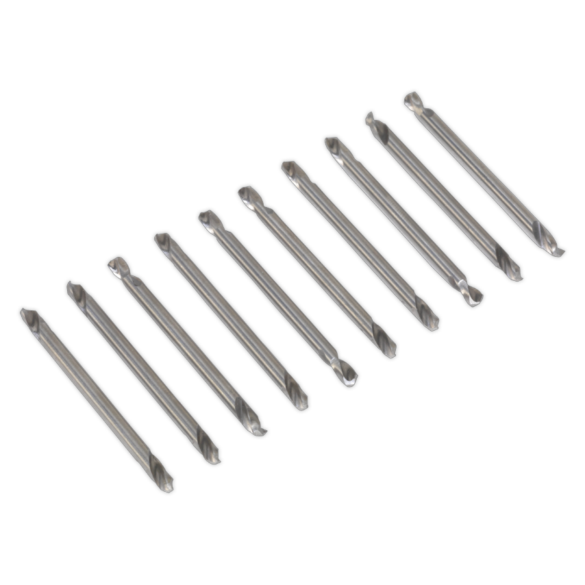 Double End Drill Bit Set 10PC 1/8"