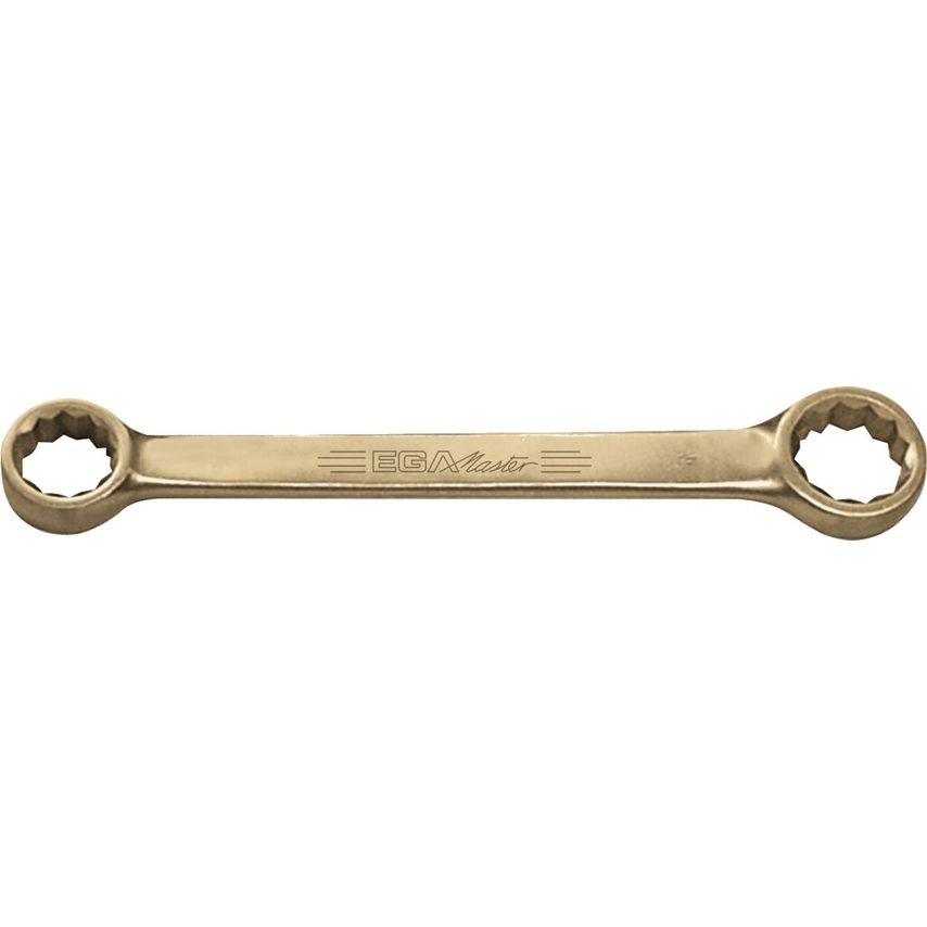 Double Ended Flat Ring Spanner 21 - 22 mm Non Sparking Cu-Be. 36554