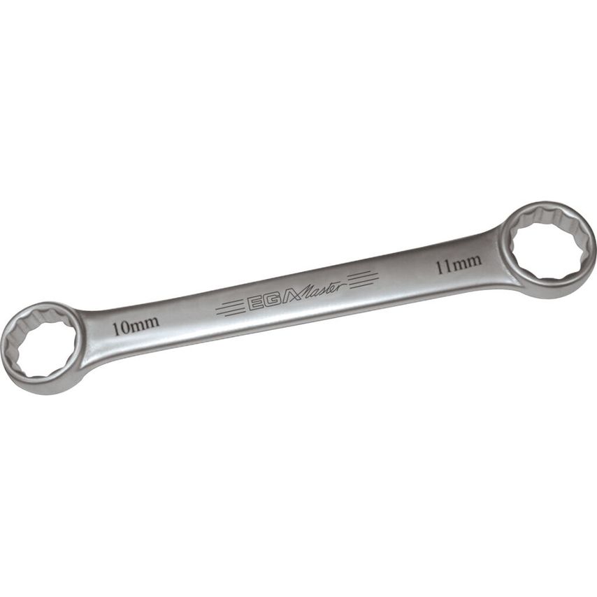 Double Ended Flat Ring Wrench 1/2" - 9/16"